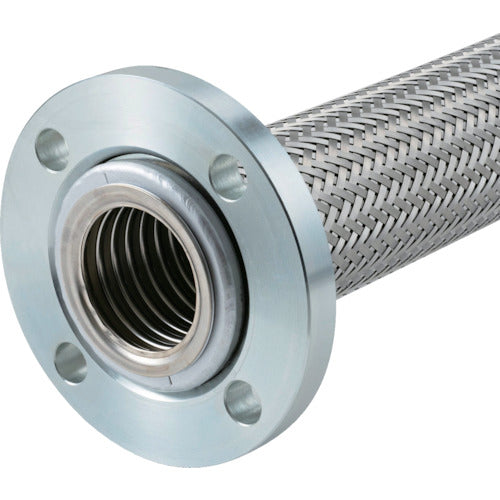 テクノフレックス　非溶接型防振継手　Ｆ１１５−６５Ａｘ５００Ｌ　ＪＩＳ１０ＫＦ／ＳＳ４００　F115-65AX500L JIS10KF/SS400　1 本