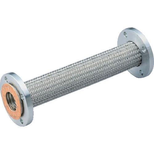 テクノフレックス　非溶接型防振継手　Ｆ１１５−６５Ａｘ３００Ｌ　ＪＩＳ１０ＫＦ／ＳＳ４００　F115-65AX300L JIS10KF/SS400　1 本