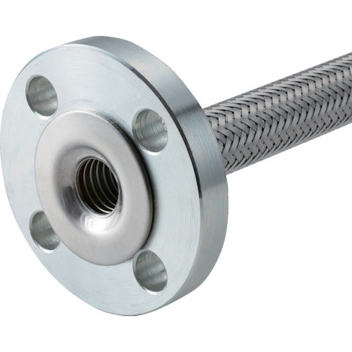 テクノフレックス　フランジ型汎用品フレキシブルホース　Ｆ１１０−５０Ａｘ３００Ｌ　ＪＩＳ１０ＫＦ／ＳＳ４００　F110-50AX300L JIS10KF/SS400　1 本