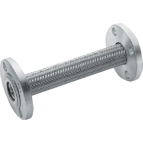 テクノフレックス　非溶接型防振継手　Ｆ１１８−５０Ａｘ３００Ｌ　ＪＩＳ１０ＫＦ／ＳＳ４００　F118-50AX300L JIS10KF/SS400　1 本