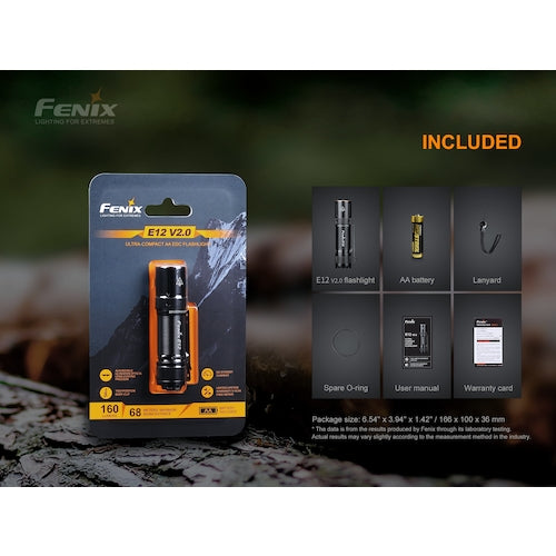 FENIX LED Light E12V2 E12V2 1 piece