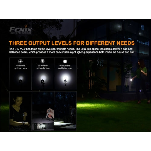 FENIX LED Light E12V2 E12V2 1 piece