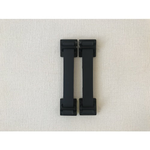 TRUSCO Earthquake Prevention Anti-Fall Rubber Belt (2 pieces) Black FPRB-BK 1 PK