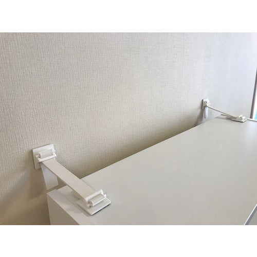 TRUSCCO 지진 대책 전도 방지 고무 벨트(2개입) 아이보리 FPRB-IV 1 PK