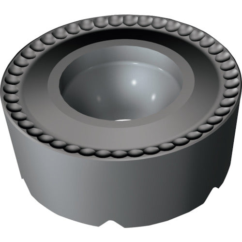 サンドビック　コロターン１０７　旋削用レール付きポジチップ（１３０）　１１０５　RCMT 12 04 MP-H7　10 個