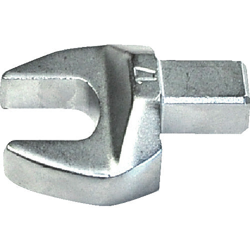 TRUSCO Open Head, Two-Sided Dimensions 17mm, Mounting Size 9X12mm OE17-912 1 pc