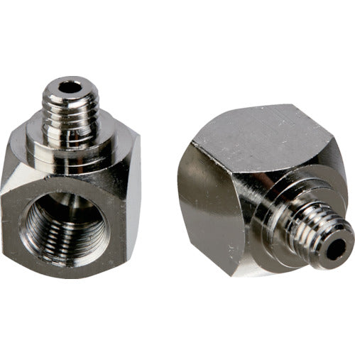 TRUSCO L-shaped grease nipple conversion fitting U1/4x28 2 pieces TGN-NPL3 1 PK