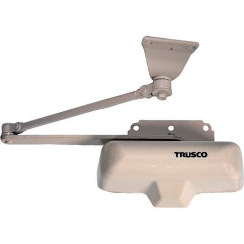 TRUSCO Interior Home Closer with Opening and Closing Force Adjustment Function, Ivory, HDC-IV, 1 Unit