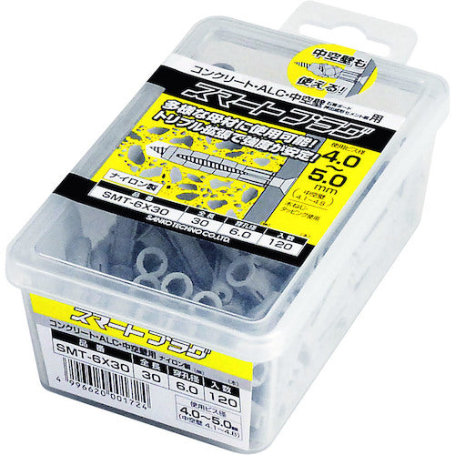 산코 스마트 플러그[[R상]] 6×30(120개입) SMT-6X30 1 PK