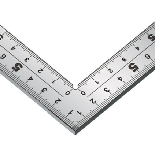 TRUSCO Curved Ruler Thick and Wide 15cm TKTW-15 1 piece