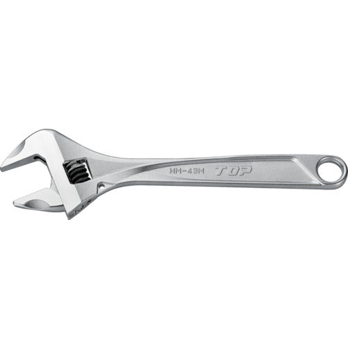 ＴＯＰ　ワークワイド（ガタ無しモンキレンチ）　HM-43M　1 丁
