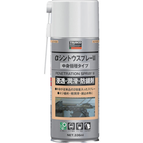 ＴＲＵＳＣＯ　αシントウスプレーＷ　中身倍増タイプ　ALP-HSW　1 本