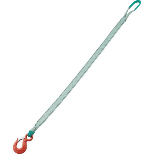 ＴＲＵＳＣＯ　１本吊ベルトスリングセット　５０ｍｍ幅Ｘ２ｍ　最大使用荷重２ｔ　TPSH50-1P20　1 Ｓ