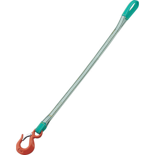 ＴＲＵＳＣＯ　１本吊ベルトスリングセット　２５ｍｍ幅Ｘ１ｍ　最大使用荷重１ｔ　TPSH25-1P10　1 Ｓ