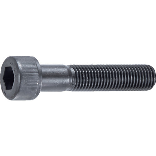 TRUSCO Hexagonal Socket Bolt Black Dye Fine Thread Half Thread M10 x 50 P1.25 Pack of 10 / Cap Bolt (CAP) B150-1050P1.25 1 PK
