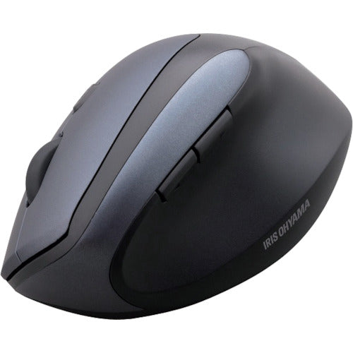 ＩＲＩＳ　５１８１４５　ワイヤレスマウス　エルゴノミクスデザイン　ブラック　IM-R04-B　1 個