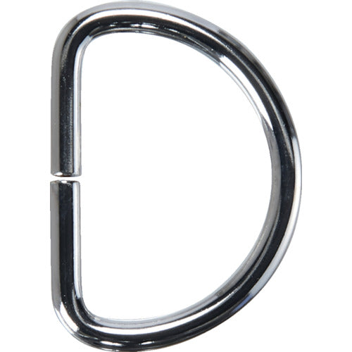 TRUSCO D-ring, steel, 3 x 25 mm, 20 pieces, TFDL3-25-20P, 1 bag