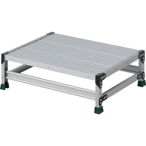 TRUSCO work platform, 1 step, height 0.25m, table top 800 x 600, TSF-18625, 1 unit