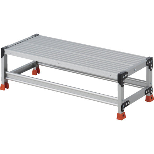 TRUSCO work platform, 1 step, height 0.3m, table top 1000 x 400, TSF-1103, 1 unit