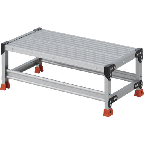 TRUSCO work platform, 1 step, height 0.3m, table top 800 x 400, TSF-183, 1 unit