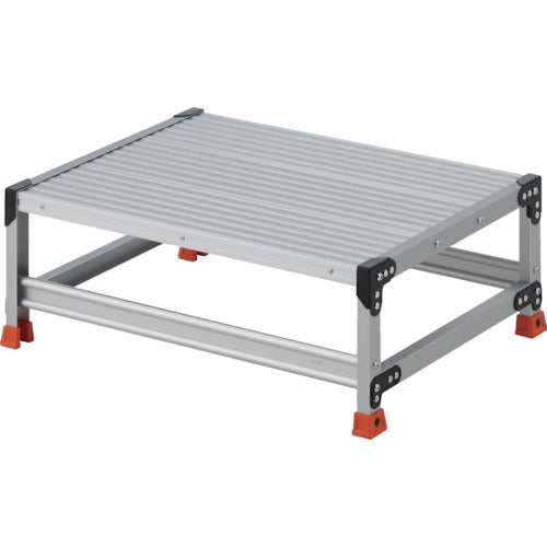 TRUSCO work platform, 1 step, height 0.3m, table top 800 x 600, TSF-1863, 1 unit