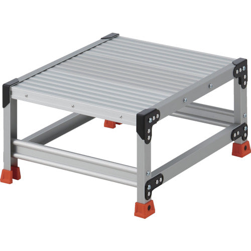 TRUSCO work platform, 1 step, height 0.3m, table top 500 x 600, TSF-1563, 1 unit
