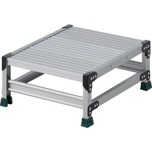 TRUSCO work platform, 1 step, height 0.25m, tabletop 500 x 600, TSF-15625, 1 unit