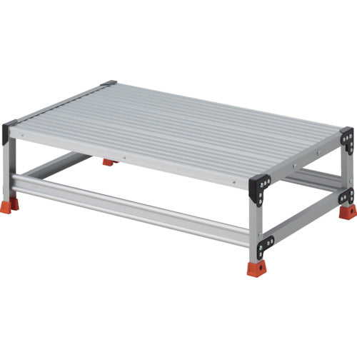 TRUSCO work platform, 1 step, height 0.3m, table top 1000 x 600, TSF-11063, 1 unit