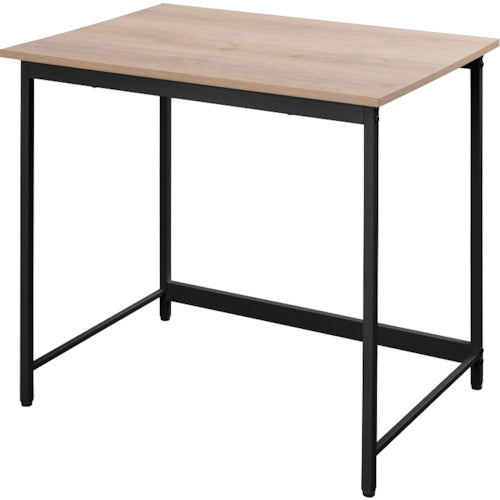 ＩＲＩＳ　２８８２８２　ベーシックデスク　８００×６００　ライトナチュラル／ブラック　BDK-8060-NB　1 台
