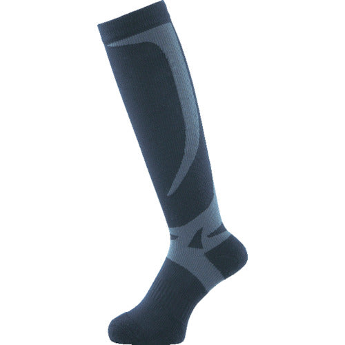 Otafuku Power Stretch Conditioning Socks Black x Grey M JW-840N-M 1 pair