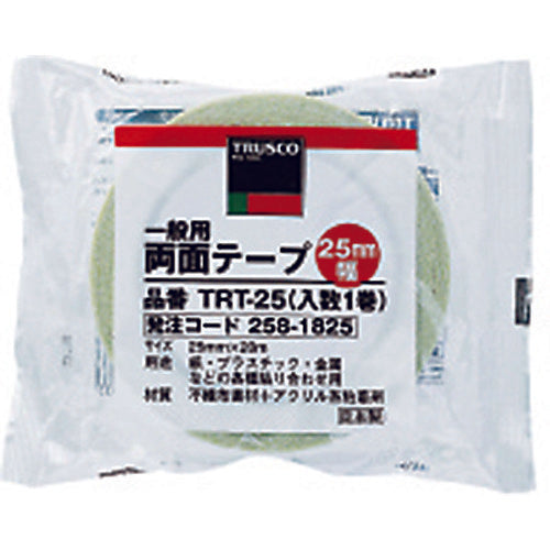 ＴＲＵＳＣＯ　一般用両面テープ　５０ｍｍＸ２０ｍ　TRT-50　1 巻