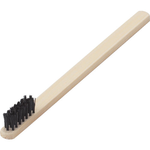 TRUSCO Bamboo Hair Brush 180 Pig Hair TB-1006 1 Piece