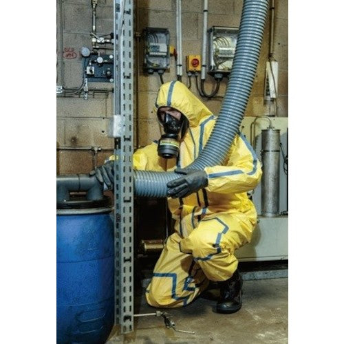 Honeywell Full Body Chemical Protective Suit Spacel C Medium Size XL 4506001-XL 1 Piece