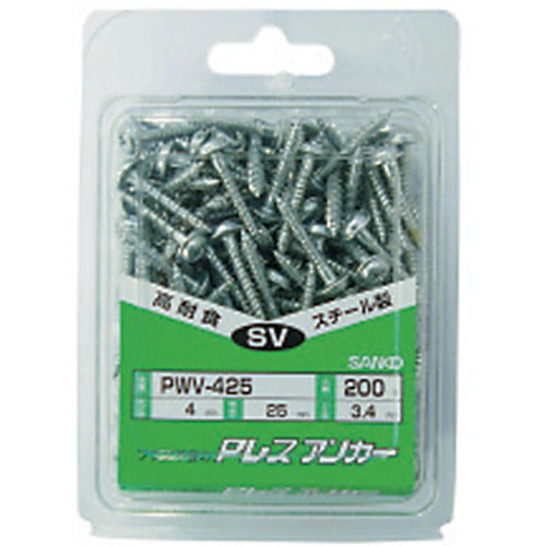 Sanko P-lessunker, steel (100 pieces) PWV-4X32P100 1 PK