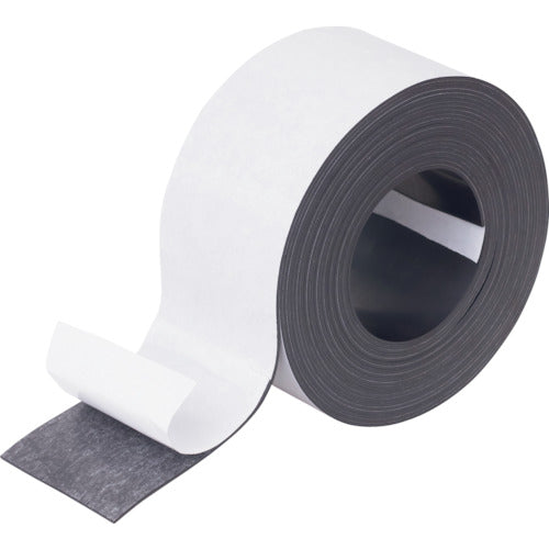 友屋　強力マグネットテープ異方性５０ｍｍ幅Ｘ５ｍ厚み１ｍｍ　62407-03　1 巻
