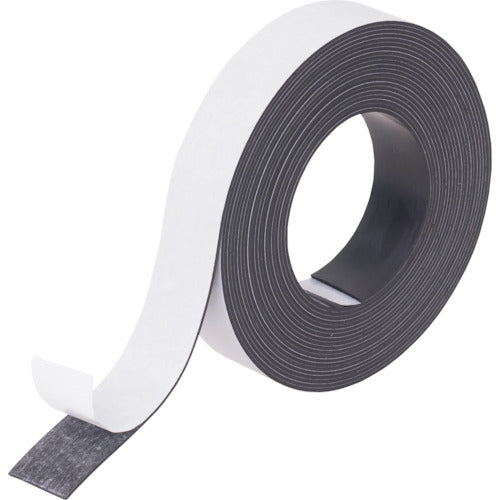 友屋　強力マグネットテープ異方性２０ｍｍ幅Ｘ５ｍ厚み１ｍｍ　62407-01　1 巻