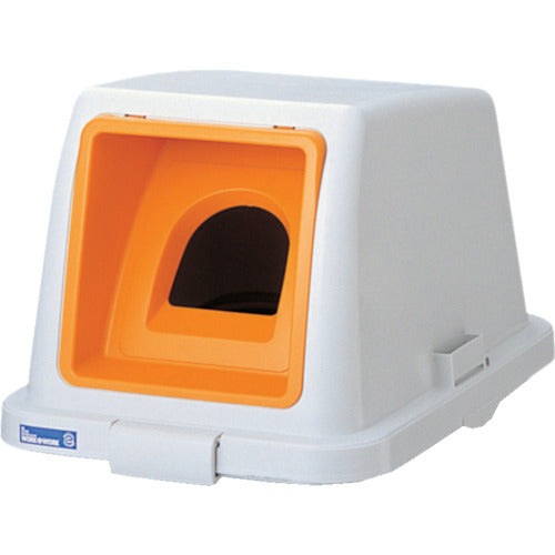 TRUSCO Bin Can Lid for Sorting Pail 70 Type Orange TBP-70SBC 1 pc