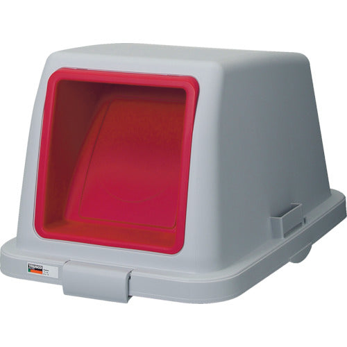 TRUSCO Push Lid for Sorting Pail 70 Type Red TBP-70SPU 1 pc