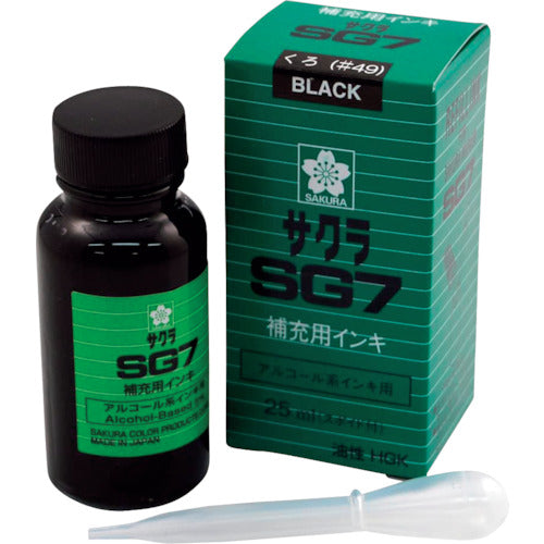 サクラ　マーカーＳＧ７補充用インキ　赤　HGK#19　1 個