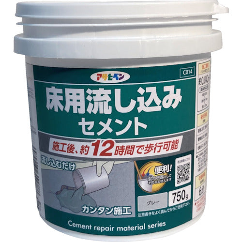 アサヒペン　床用流し込みセメント　７５０ｇ　311788　1 個