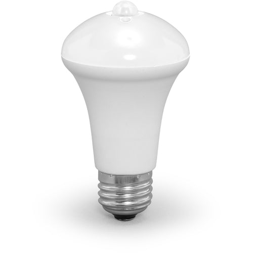 IRIS LED light bulb with motion sensor, E26 60W equivalent, warm white (810lm), LDR9L-H-SE25, 1 unit