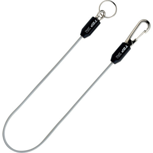 ＴＯＰ　ゴム製スリムセーフティコード（グレー）　SFC-250GR　1 本