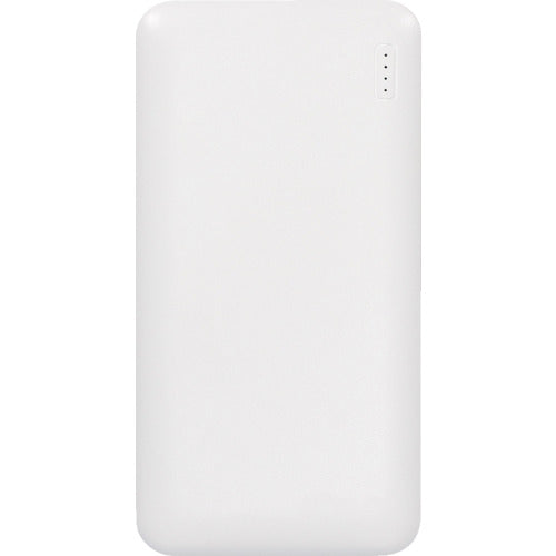 Ｏｗｌｔｅｃｈ　モバイルバッテリー　薄型１００００ｍＡｈ　ホワイト　OWL-LPB10005-WH　1 個