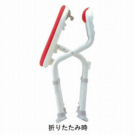 Anju Compact Folding Shower Bench IC Pelvic Support Type / 536-382 Red 1 Unit