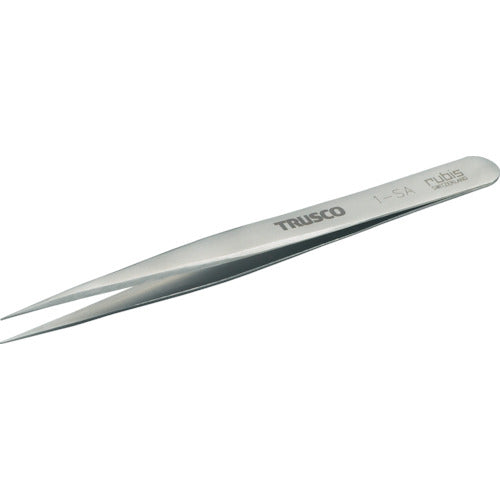 ＴＲＵＳＣＯ　【売切廃番】　耐酸耐磁ルビスピンセット　１２０ｍｍ　強力超極細型　1-SA　1 本