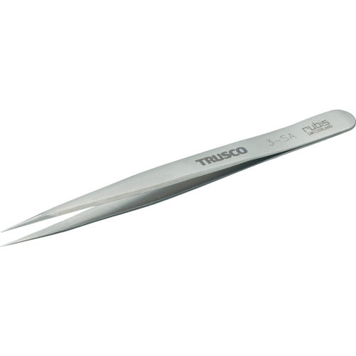 ＴＲＵＳＣＯ　【売切廃番】　耐酸耐磁ルビスピンセット　１２０ｍｍ　超極細型　3-SA　1 本