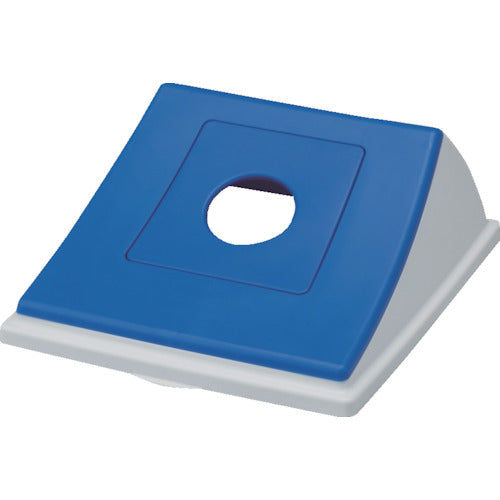E-CON Sorting Pail Lid Dust Box 808320 #70 Lid with Round Hole Blue 80832003WHBLE 1 pc