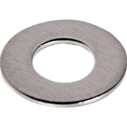 TRUSCO Flat Washer JIS Stainless Steel M4 1300 Pieces Hexagon Pack S122-0004 1 Can