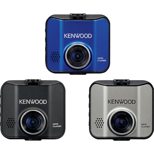 ケンウッド　広角＆明るいＦ１．８レンズ搭載スタンダードタイプドライブレコーダー（１６ＧＢＳＤカード付属、ブラック色）　DRV-350-B　1 台