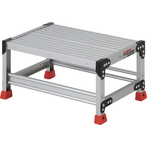 TRUSCO work platform, aluminum, high strength type, 1 step, TSF-163, 1 unit